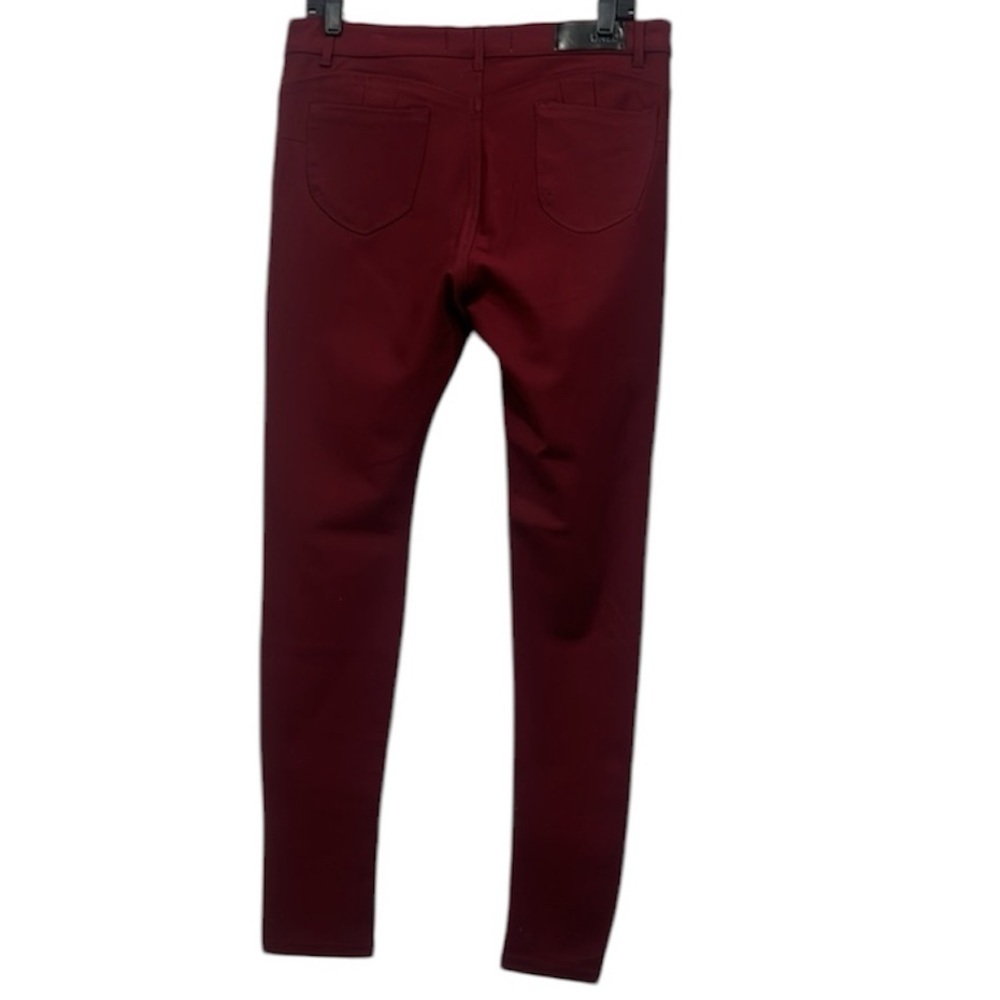 One 8 women's burgundy stretch super skinny pants size 13 (3x$15) - Picture 2 of 6